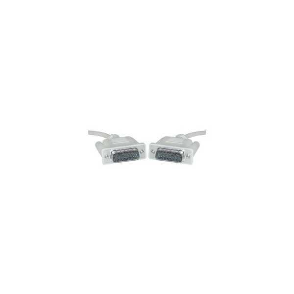 Swe-Tech 3C Apple/Mac Monitor Cable, DB15 Male, 15 Conductor, 6 foot FWT10D2-01106 - main